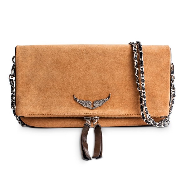 Zadig & Voltaire Handbags - NWT Zadig & Voltaire Rock Suede Crossbody
